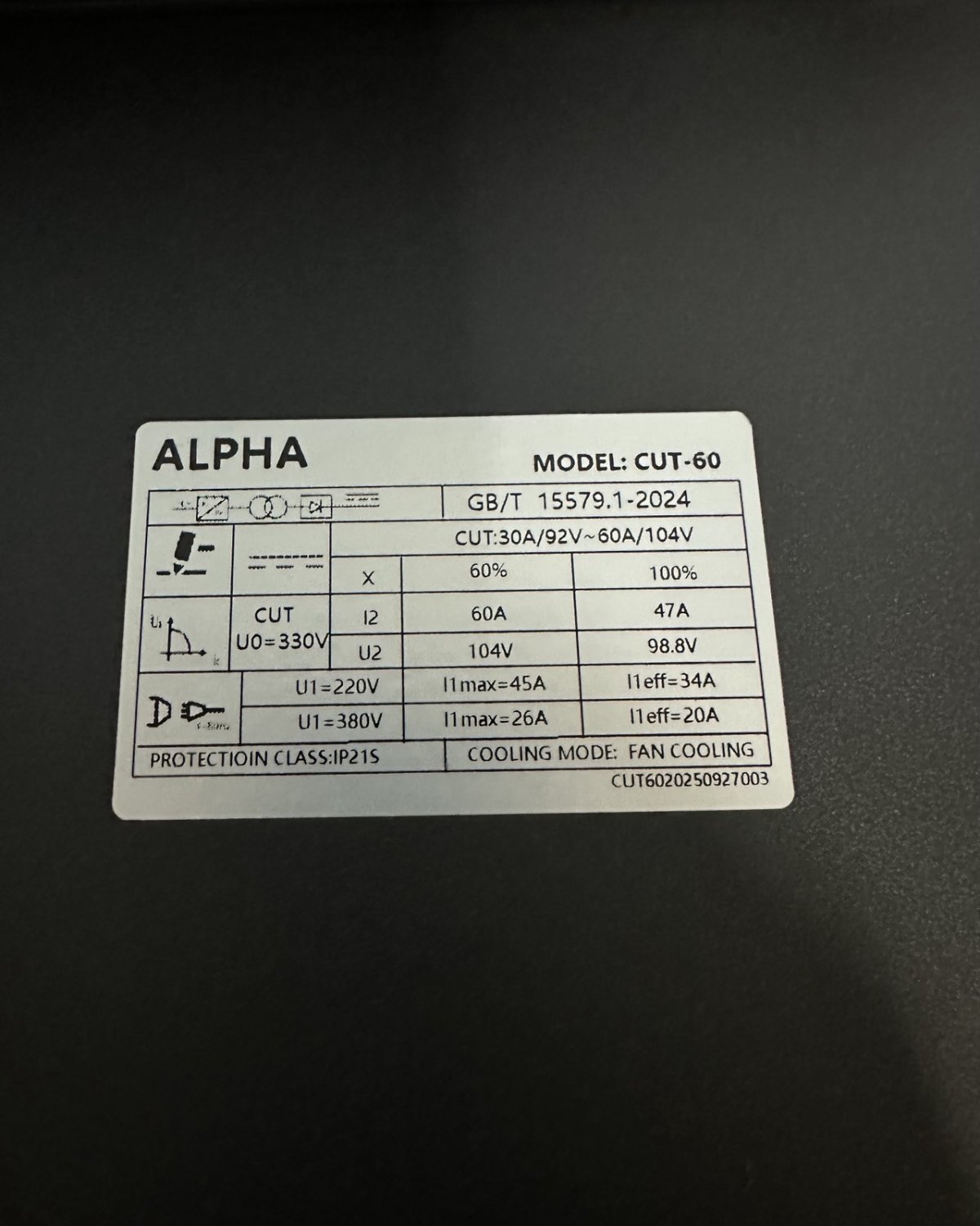 ALPHA CUT 60 - slika 3