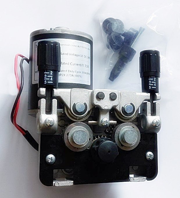 Dodavač žice sa duplim prenosom